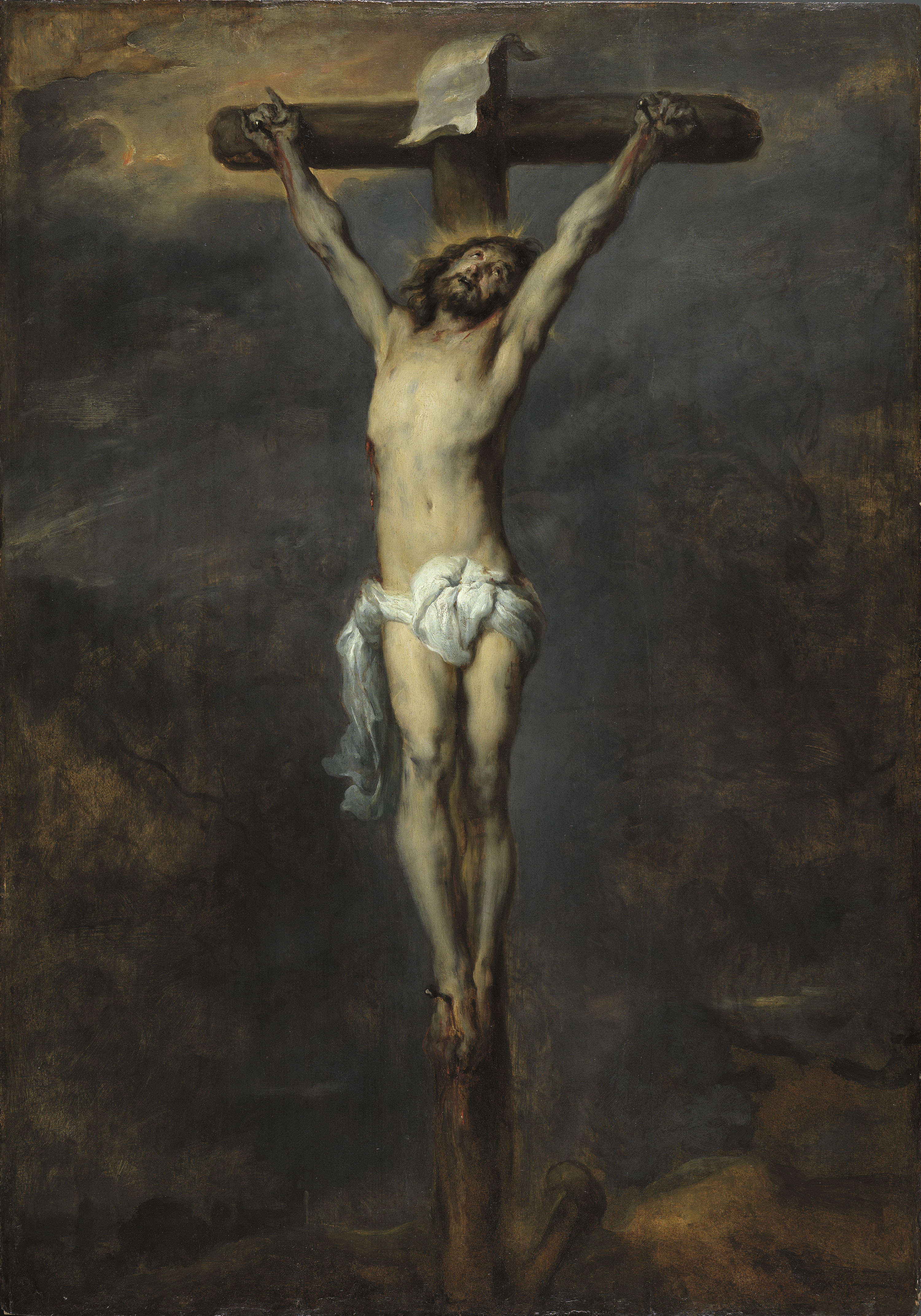 Christ on the Cross Dyck Anthony van. Museo Nacional Thyssen